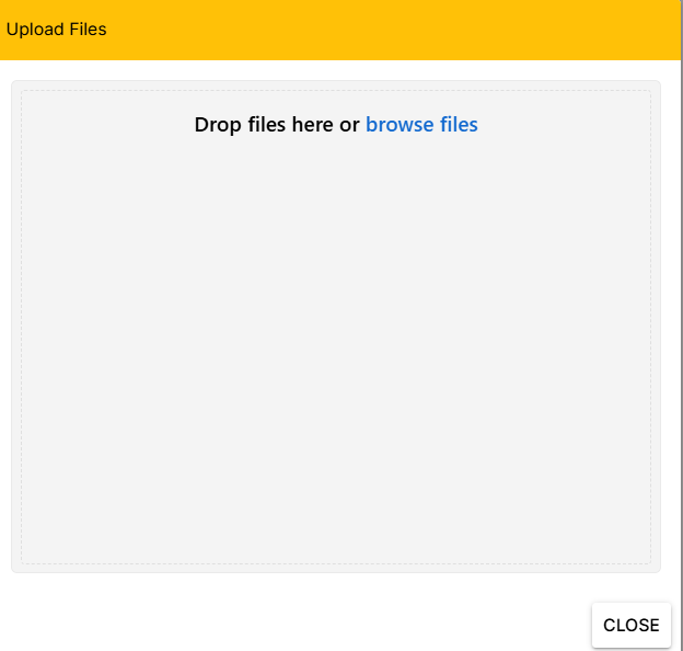 Client Portal upload