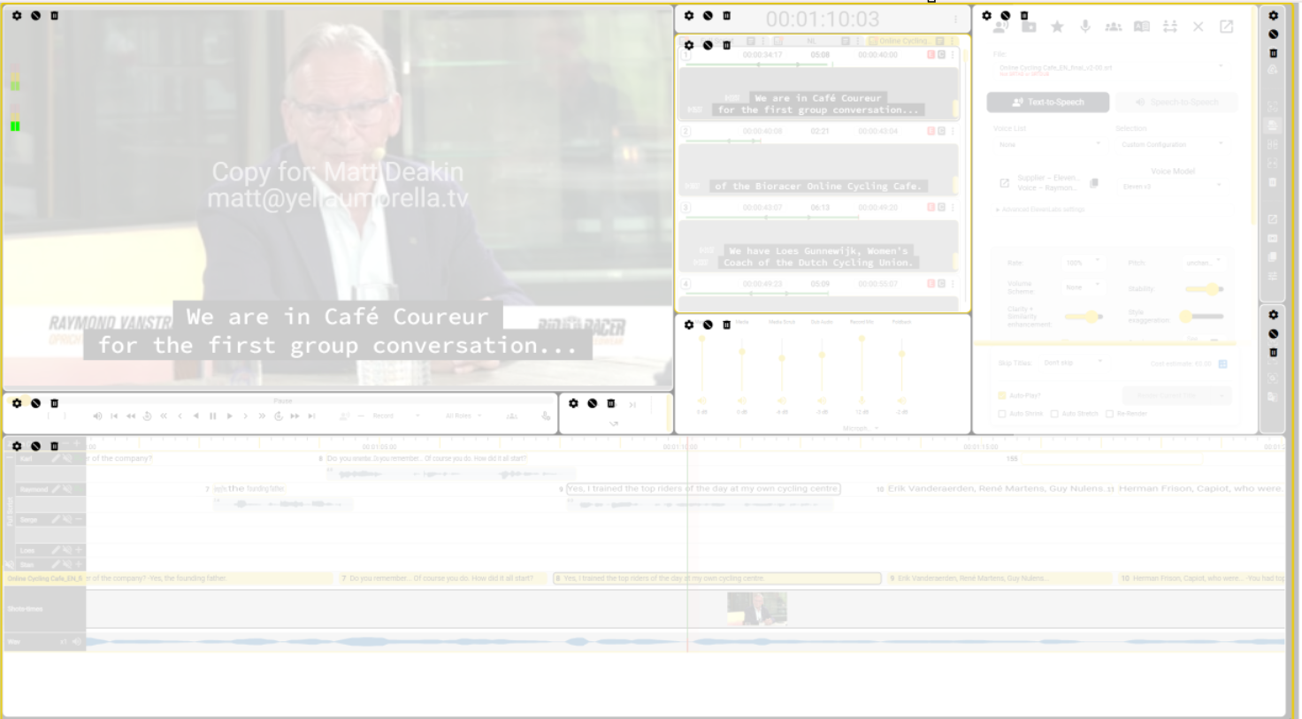 Edit layout mode.