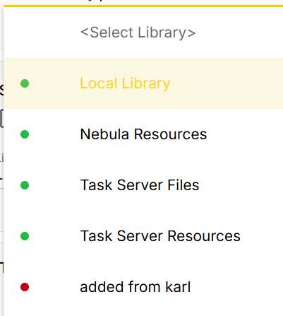 Library list